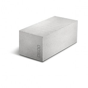 Блок газосиликатный стеновой литьевой D600 | 625x300x250 | B3,5 | CUBIBLOCK